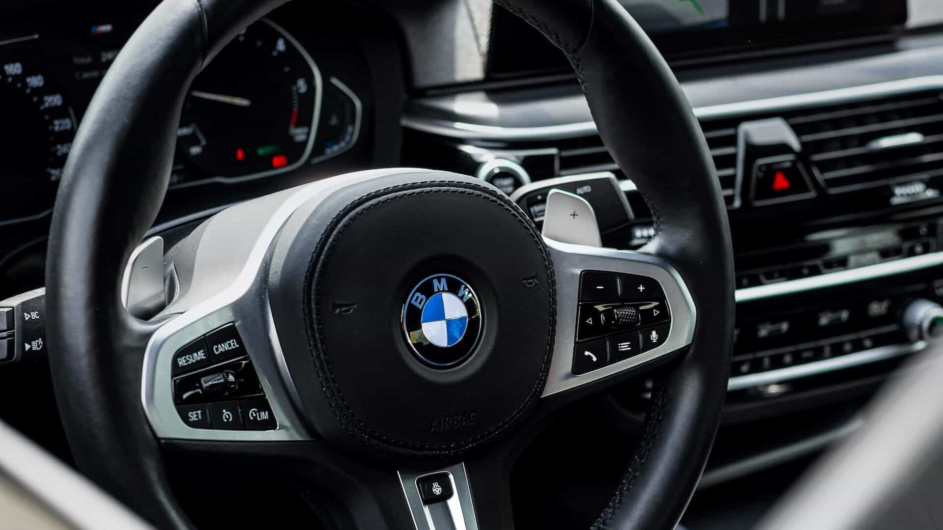 BMW heated steering wheel