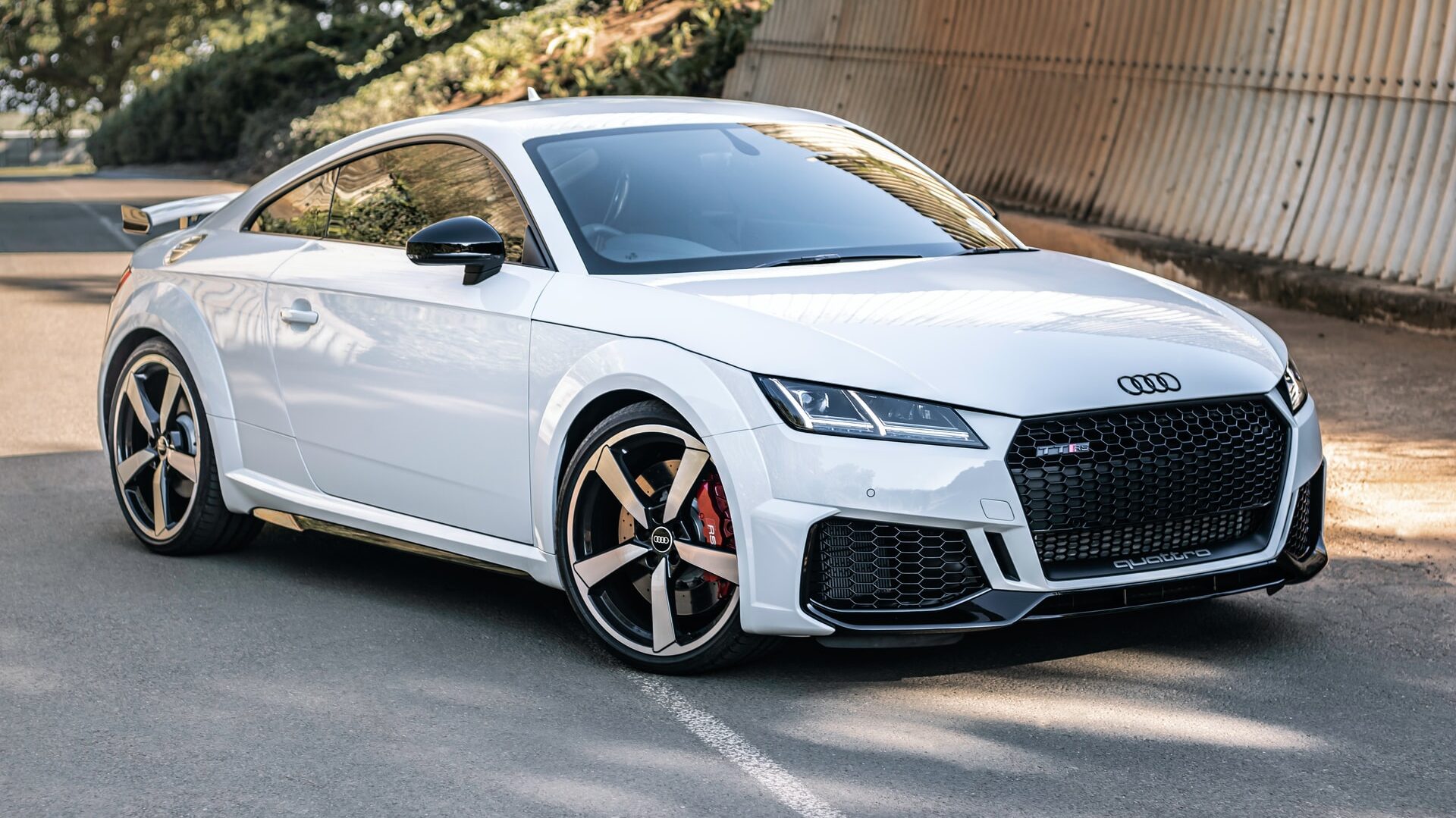 Audi TT with s line package and options